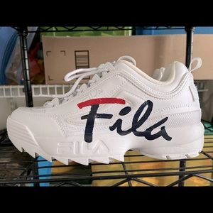 Fila trainers womens size 9. Worn twice